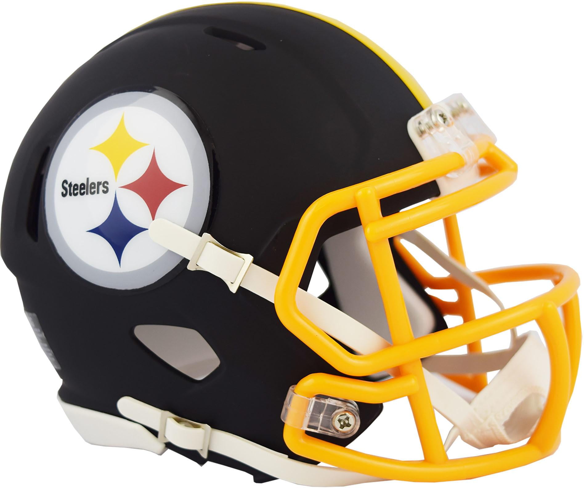 Speed  Football Helmet Decals/Bumper Set Black Ice Out Buccaneers Full Size 