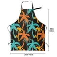 thumbnail image 2 of Kdxio Palm Trees Apron with Pockets Adjustable Kitchen Aprons for Men Women Waterproof Aprons for Cooking,Drawing,Crafting, Baking Household Cleaning, 2 of 8
