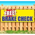 thumbnail image 2 of Free Brake Check 13 oz Vinyl Banner With Metal Grommets, 2 of 5
