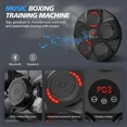 thumbnail image 5 of Music Boxing Machine with Boxing Gloves, Smart Bluetooth Boxing Equipment, Wall Mounted Target Training Punching Boxing Machine for Adults, Kids, Home, Indoor, Workout and Gym, 5 of 12