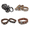 Black, variant on 2026 New 4Pcs Jesus Bracelets Spiritual Practice What Would Jesus Do Bracelets Prayer Manifestation Bracelet Wrist Bands Black Brown Wood Sprinkle Red