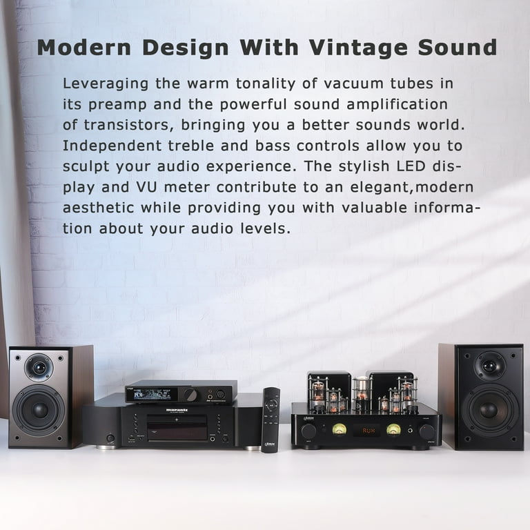 Juson Audio JTA100 2025 200W Vacuum Tube Amplifier Hybrid Class AB