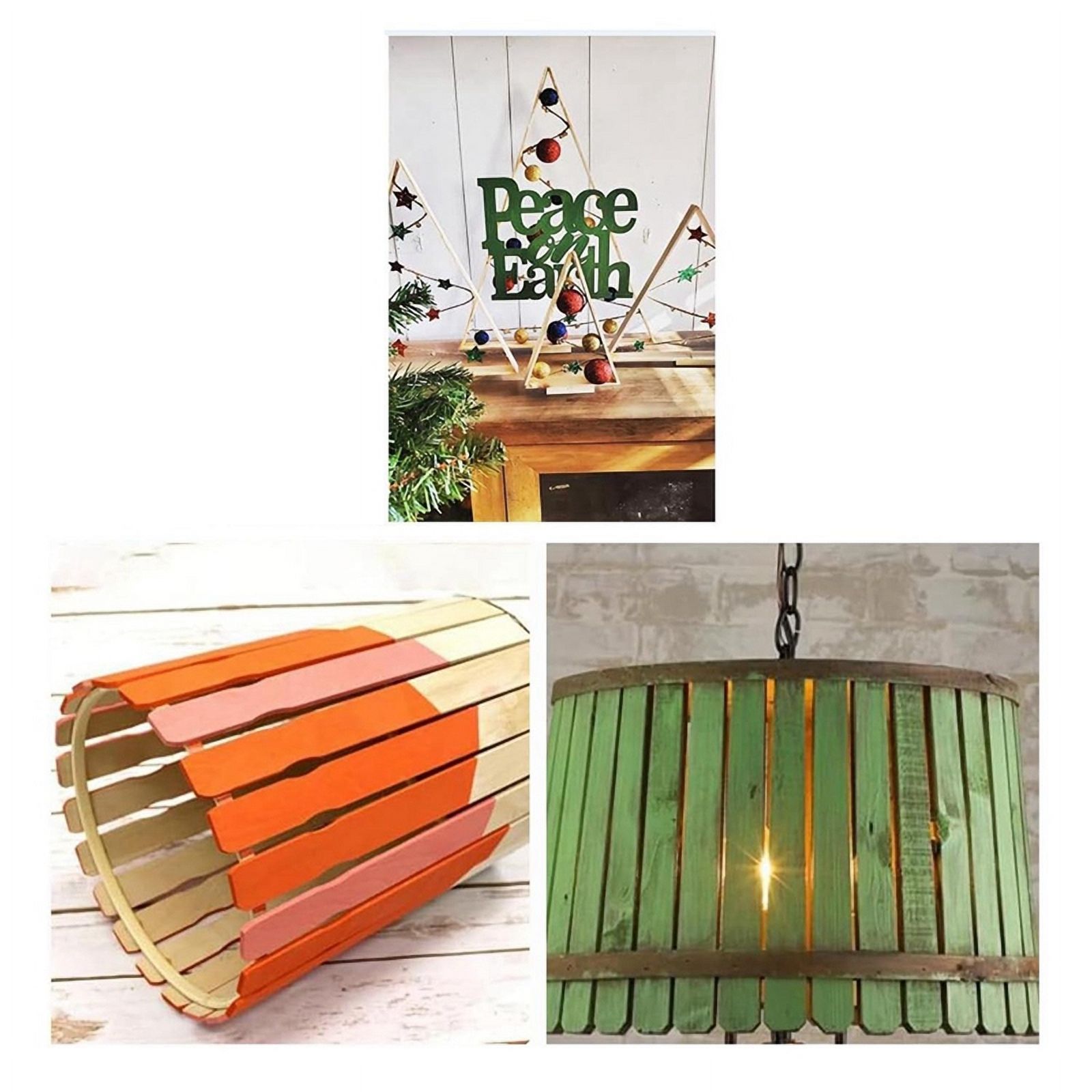 240Pcs Paint Stir Sticks, 12 Inch Wooden Paint Stirrers for Mixing, Paint Sticks for Library Markers or Plant Labels