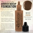 thumbnail image 2 of Belloccio COCOA Color Shade Belloccio Professional Airbrush Makeup Foundation, 1/2 oz., 2 of 5