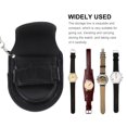 thumbnail image 2 of CIMAXIC Pocket Watch Bamboo Grain Leather Case Portable Pocket Watch Protector Holder,2.99"X2.56"X1.18", 2 of 5