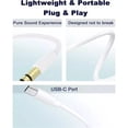 thumbnail image 5 of GUANGHONG . "Nylon Braided LeTV Car Audio : Adaptateur Casque Type C vers 3.5mm pour Android Sound Quality & Design!", 5 of 5