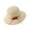 Beige, variant on Summer Cap Womens Sun Hats Fisherman HatStraw Woven Strawberry DecorationOutside Mens Sun Hat