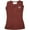 brown pink peace, variant on - Little Girls Tank Top 29227-2 (brown pink peace)