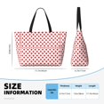 thumbnail image 4 of Balery Red Cross Beach Travel Bag - Water-Resistant, Large Capacity Lightweight Tote with 7 Pockets for Women and Men - Perfect for Beach, Pool, Gym, and Travel, 4 of 7