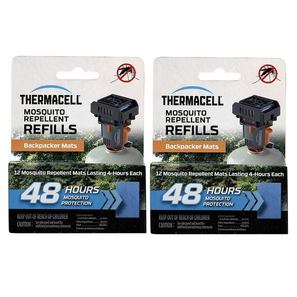 Thermacell M48 48hrs Backpacker Mosquito Mats for MRBP Repeller (2