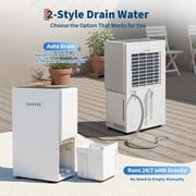 100 Pint Dehumidifier For 4500 Sq.Ft, Quiet And Energy Efficient With Smart Humidity Control
