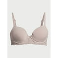 thumbnail image 6 of No Boundaries Women's Demi Underwire T-Shirt Bra with Sugarcup, Sizes 34A-40DD, 6 of 7