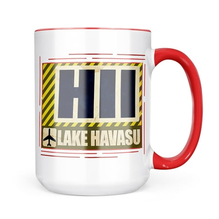 

Neonblond Airportcode HII Lake Havasu Mug gift for Coffee Tea lovers
