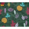 thumbnail image 4 of oneOone Cotton Flex Dark Green Fabric Leaves Artistic Craft Projects Decor Fabric Printed By The Yard 40 Inch Wide, 4 of 4