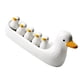 thumbnail image 1 of Ounissouiy Juego de 6 uds. De soporte para cuchara y palillos con forma de pato bonito, soporte para tenedor para utensilios de mesa, Mostrada, 1 of 6