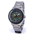 thumbnail image 1 of Seiko SRP349 Men's 5 Sports Green Dial Stainless Steel Automatic Watch, 1 of 1