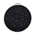thumbnail image 3 of (Negro) Broche colgante de pared Almacenamiento de exhibición Soporte de joyería Pendientes esmaltados Collar Tablero de pines Brillo con estrellas, exhibición de colección de pines, bordado de aro Lo, 3 of 5