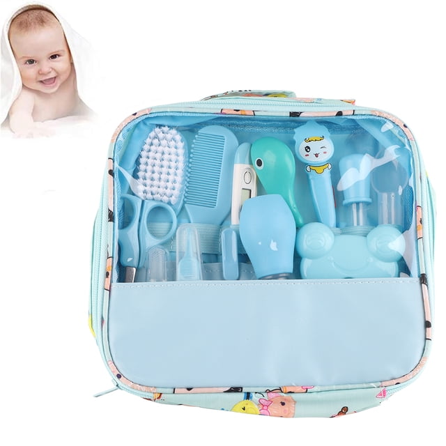 Accesorios esenciales para el cuidado de la salud, 13 piezas/juego de cuidado para recién nacidos, juego de cuidado para recién nacidos, Kit de viaje para el cuidado del bebé, valor inmejorable