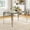 Silver & Clear, variant on 80" Rectangular Clear Tempered Glass Dining Table for 6 People, Modern Kitchen Table with Irregular Stainless Steel Legs, Dining Table for Dining Room or Living Room