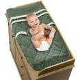 thumbnail image 3 of Sweet Jojo Designs Diamond Tuft Green and Ivory Changing Pad Cover, 3 of 6