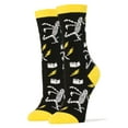thumbnail image 1 of OoohYeah Womens Novelty Funny Crew Socks, Colorful Cotton Dress Socks, Mummy Party, 1 of 2