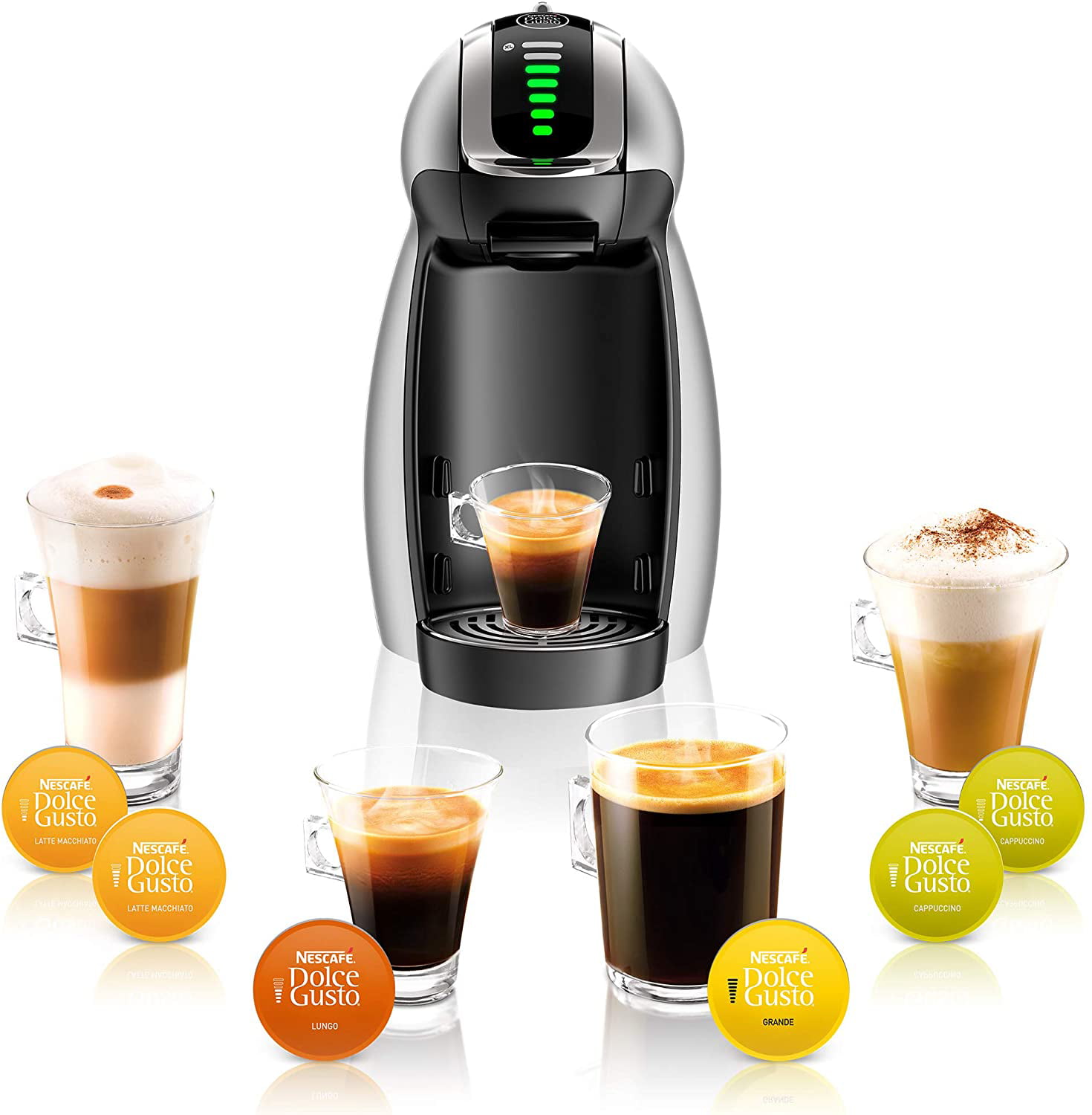 Cappuccino and Latte Pod Machine Genio 2 Espresso NESCAFÉ  Coffee Machine