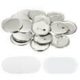 thumbnail image 1 of Suministros en blanco para hacer botones de 2.26 pulgadas, 10 piezas de partes de insignias para máquina de hacer botones, 1 of 5