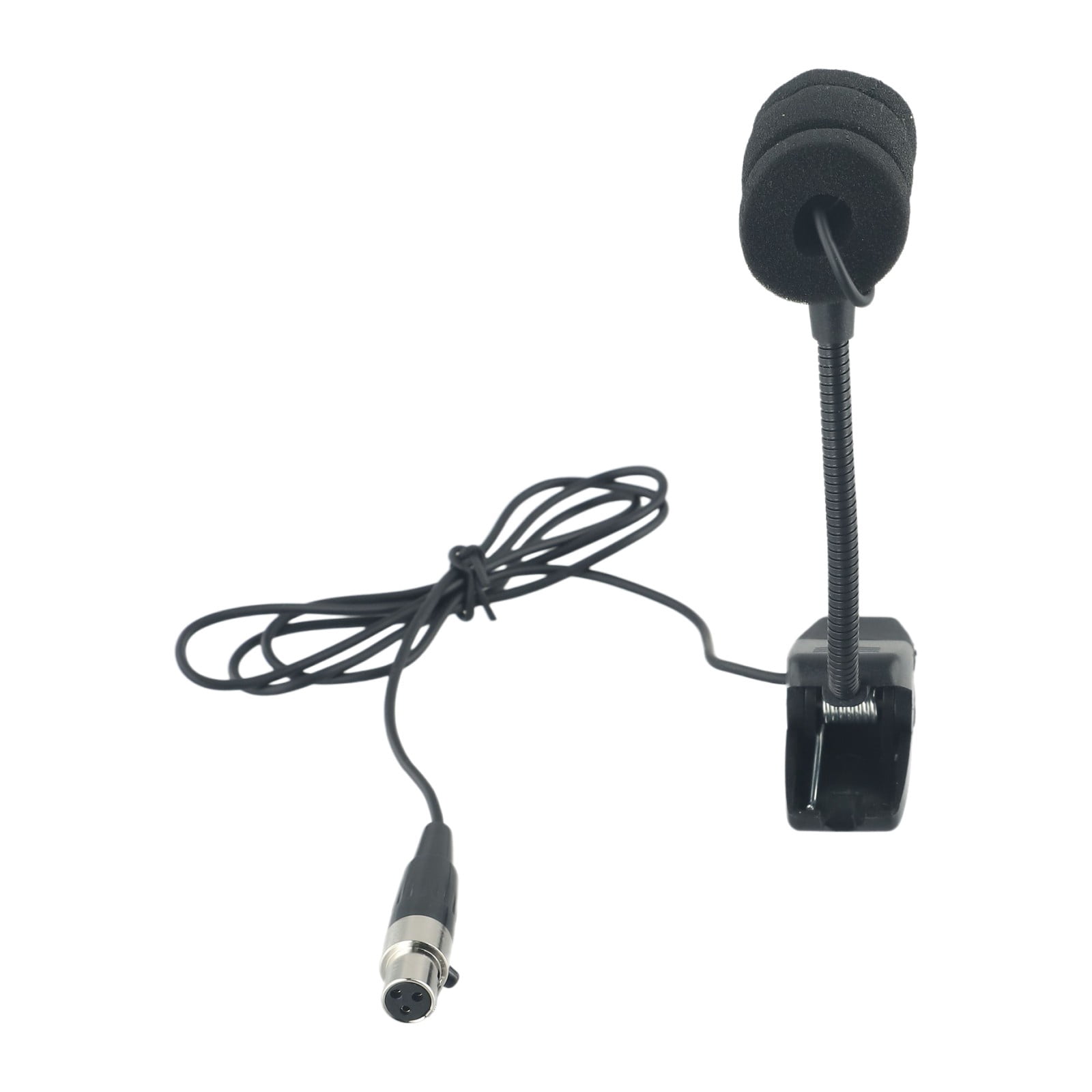Portable 3 Pin Wired Sax Microph Omnidirectional For Music Instrument Mini Plug Saxophone Microphones Universal