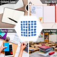 thumbnail image 6 of FORMRS 1-Subject Spiral Notebook 8" x 5" College Ruled 60 Refillable Sheet A5 Hard Cover, 2 Pack, Blue Plain, 6 of 7