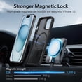 thumbnail image 3 of for iPhone 16 Pro Max Case, Compatible with MagSafe, Shockproof Military-Grade Protection, Magnetic Phone Case for iPhone 16 Pro Max, Classic Hybrid Case (HaloLock), Clear, 3 of 5