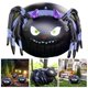 thumbnail image 3 of 60 cm Halloween negro miedo juguetes festivos para exteriores Halloween adornos inflables Araneid regalo Navidad Halloween ambiente para el hogar, 3 of 8