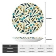 thumbnail image 2 of Kdxio Fathers day Bone China Decorative Plate Ceramic Decorative Plate for Home Office Wall Stand Decorative Plates for Home Bedroom-8in, 2 of 6