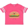 thumbnail image 3 of Inktastic Cute Kawaii Hamburger Boys or Girls Toddler T-Shirt, 3 of 5