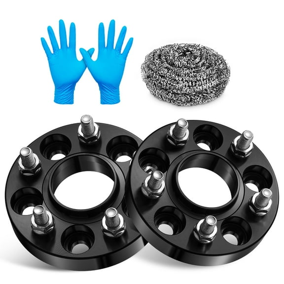 SPEEDWOW 5x108mm Wheel Spacers 1inch for Ford Escape Fusion C-Max, 63.4 mm Center Bore & 5 Lug Forged M12x1.5 Wheel Adapters for Jaguar F-Type S-Type XE XF XJ XK XKR, 2PCS