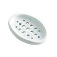 thumbnail image 4 of Jabonera portátil, jabonera con orificio de drenaje, estante de almacenamiento de jabón para inodoro, baño, , cocina , Azul perfecl Jabonera, 4 of 8