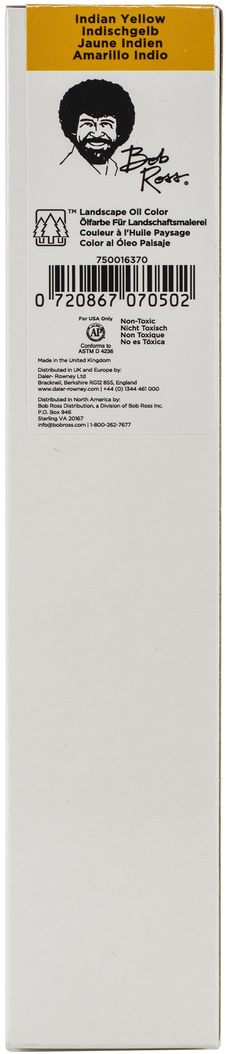 Bob Ross Oil Paint, 200ml, Indian Yellow