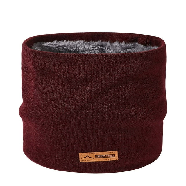 Neutral Double-Layer Warm Neck Cover And Thickened Knitted Neck Cover