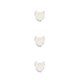 thumbnail image 5 of Matsuzay Papá Noel bigote franela barbas falsas fiesta de Navidad blanco accesorios de juego de rol cubierta Cosplay rendimiento bigote Type1 NO1, 5 of 6