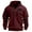 Wine, variant on Fengactive Hoodies for Men Quarter Zip Pullover Vintage Long Sleeve Casual Fashion Sweatshirts With Pockets