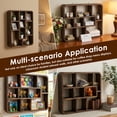 thumbnail image 5 of HKJUNFEI Shadow Box Display Shelf with Compartment Suitable Without Drilling Wood Trinket Display Shelf for Various Scenes, 5 of 8