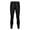 2-Black, variant on Men's Compression Pant Athletic Tight Quick Drying Leggings Seamless Base Layer Bottom Sports Pant