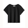 thumbnail image 5 of Boys and Girls T Shirt Summer Short Sleeve Round Neck Short Sleeve 3 17 Years Long Sleeve Tops for Little Girls 10-11 Years, 5 of 5