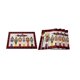 thumbnail image 1 of 4Pcs Nutcrackers Soldier Merry Christmas Placemats Holiday Table Mats - Style 3, 1 of 2