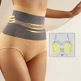 thumbnail image 6 of sususu Women's Tummy Control Shapewear Panties High-Waist Body Shaper Underwear Briefs Beige L, 6 of 9
