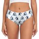 thumbnail image 1 of Fotbe Skiing Penguin Funny Calzones Estampados para Mujer – Ropa Interior de Algodón, Cómoda, Suave y Elástica-3X-Large, 1 of 6