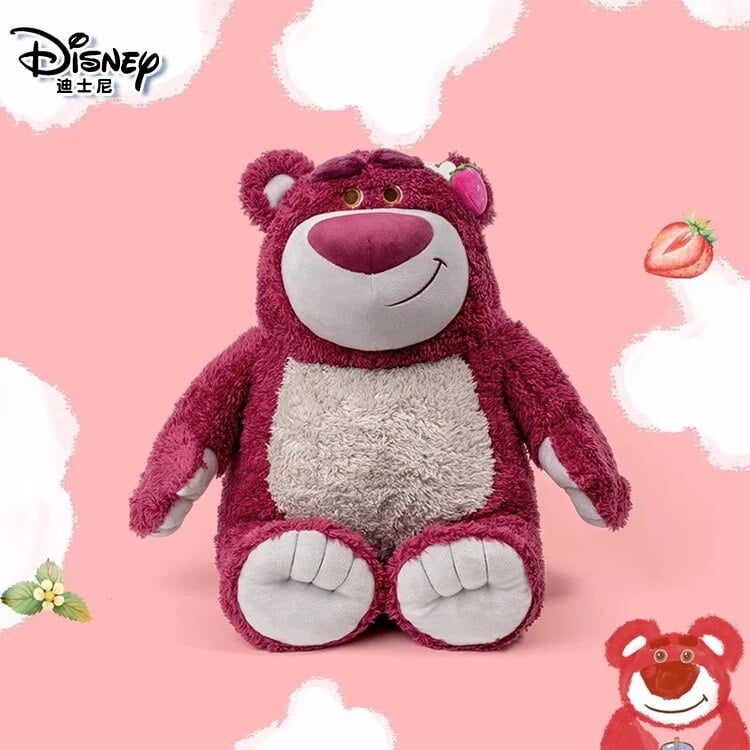 Disney Toy Story Lotso Ours en Peluche Kawaii Fraise Jouets en