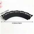 thumbnail image 2 of 1 pack Halloween Bat-Shaped Cupcake Wrappers Cupcake Holders Artistic Bake Cake Paper Laser Cut Liner Baking Cup Wraps Muffin Case Trays for Wedding Party Birthday Decoration(Black,8.27x1.97"), 2 of 7
