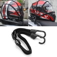 thumbnail image 4 of Universal 60Cm/23.7In Correa Para Casco Equipaje De Motocicleta Correa Retráctil Hebilla Elástica Fija Cuerda Casco De Motocicleta Alta Resistencia Alta Elasticidad Casco Red De Equipaje Negro Eigraketly VI004789-00, 4 of 6