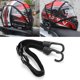 thumbnail image 4 of Universal 60Cm/23.7In Correa Para Casco Equipaje De Motocicleta Correa Retráctil Hebilla Elástica Fija Cuerda Casco De Motocicleta Alta Resistencia Alta Elasticidad Casco Red De Equipaje Negro Eigraketly VI004789-00, 4 of 6