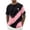Pink-2, variant on Beach T Shirts for Men 2026 Summer Casual Short Sleeve Crewneck Coconut Tree Print Tie Dye Tee Shirt Vacation Shirt